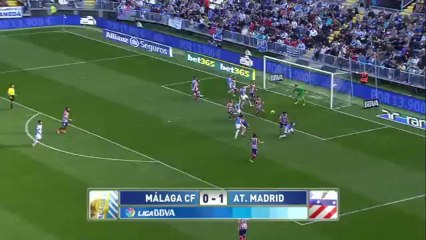 Málaga 0 Atlético Madrid 1