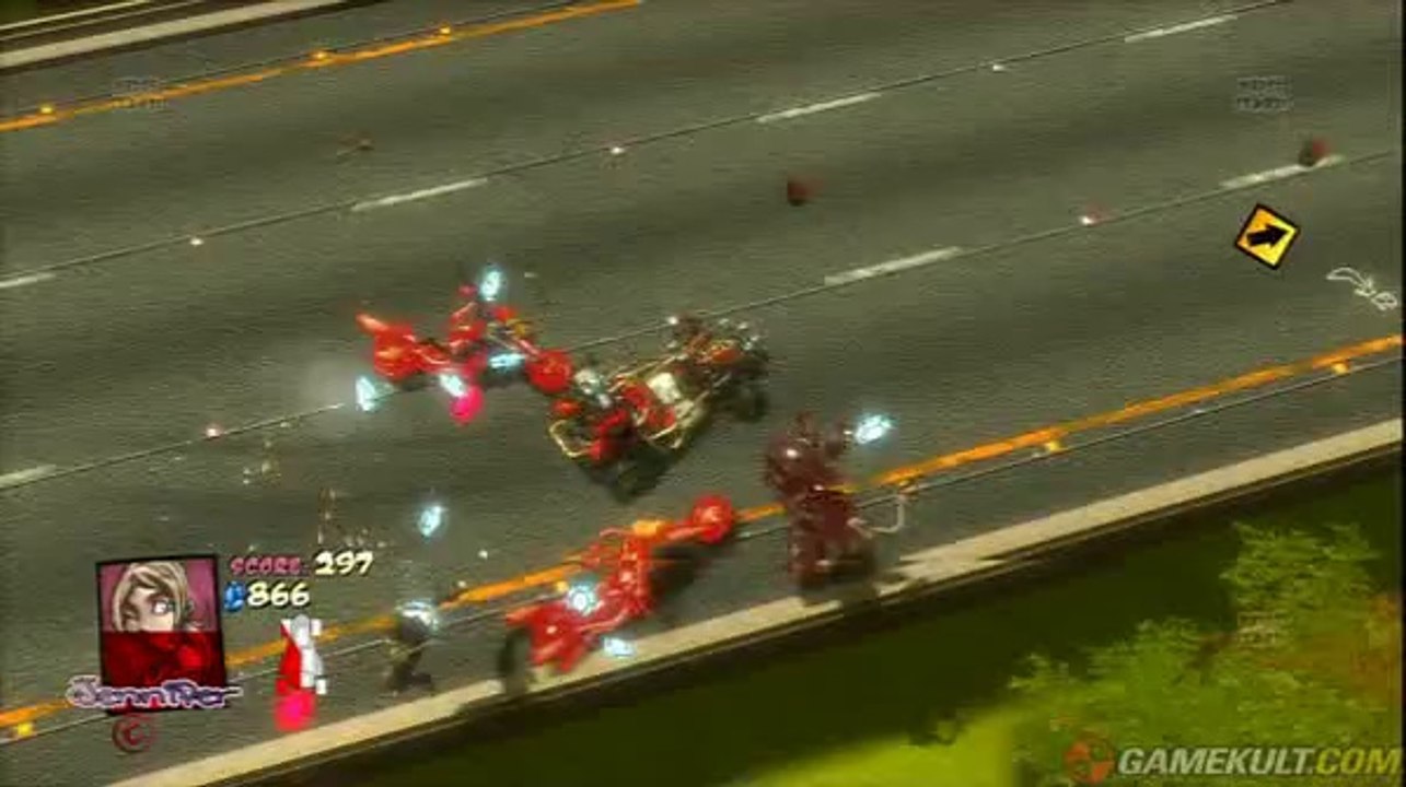 Monster Madness - Buggy contre motards
