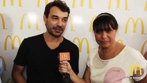 Pedro y elenco Mansión Imposible en McDonald's Carlos Paz - 04 de Enero