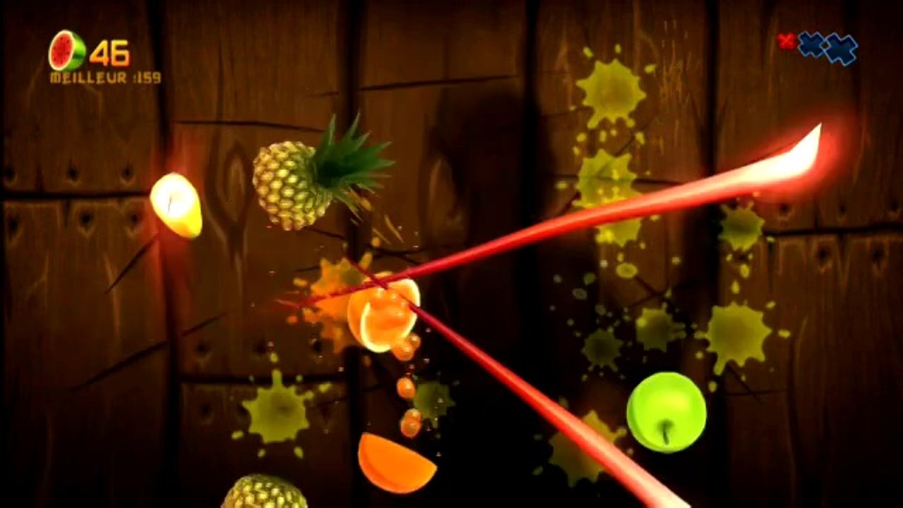Fruit Ninja Kinect - Boum la bombe