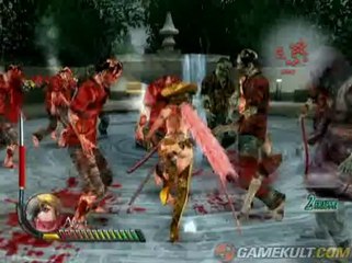 One Chanbara : Bikini Zombie Slayers - La fontaine, pas si claire