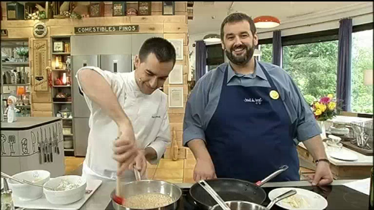 Robin Food (Risotto de setas y erizo de mar)