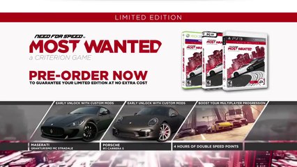 Need For Speed Most Wanted (2012) - Gameplay Feature Series #1 - Singleplayer