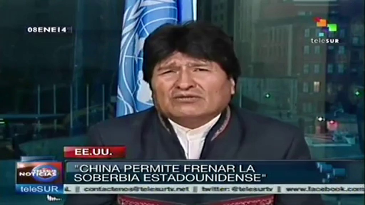 Evo Morales destaca relaciones de Latinoamérica con Rusia y China