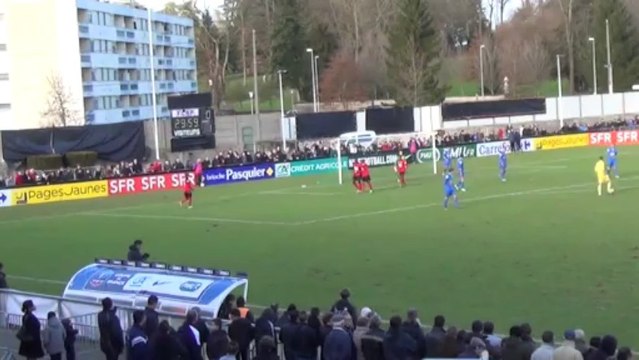 Bourg-Péronnas-EAG 0-2 les 2 Buts