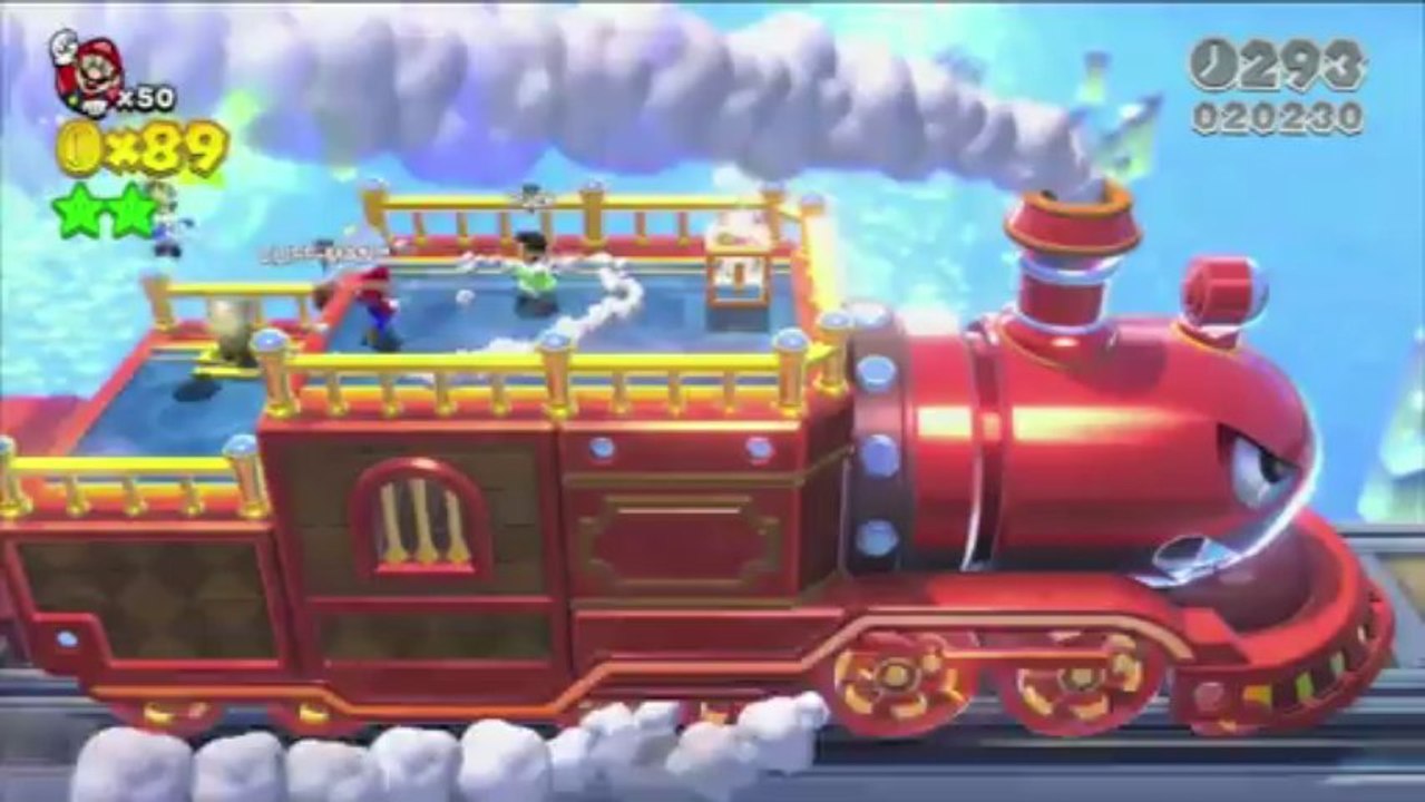 [HD] Guide etoiles + tampons - Super Mario 3D World - Monde 3