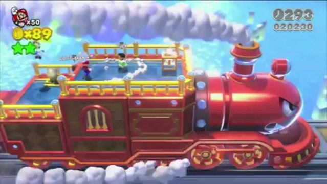 [HD] Guide etoiles + tampons - Super Mario 3D World - Monde 3