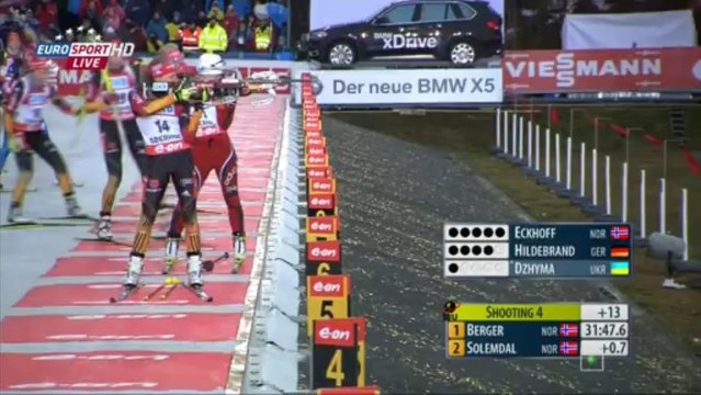 Биатлон. Масс-старт. Женщины. 05.01.2013. Багга