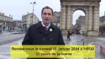 5 janvier 2014 - Voeux aux Bordelaises et aux Bordelais
