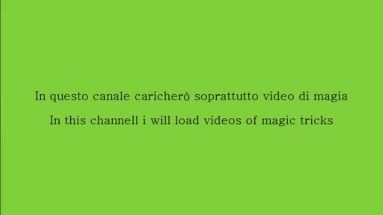 Introduzione al canale