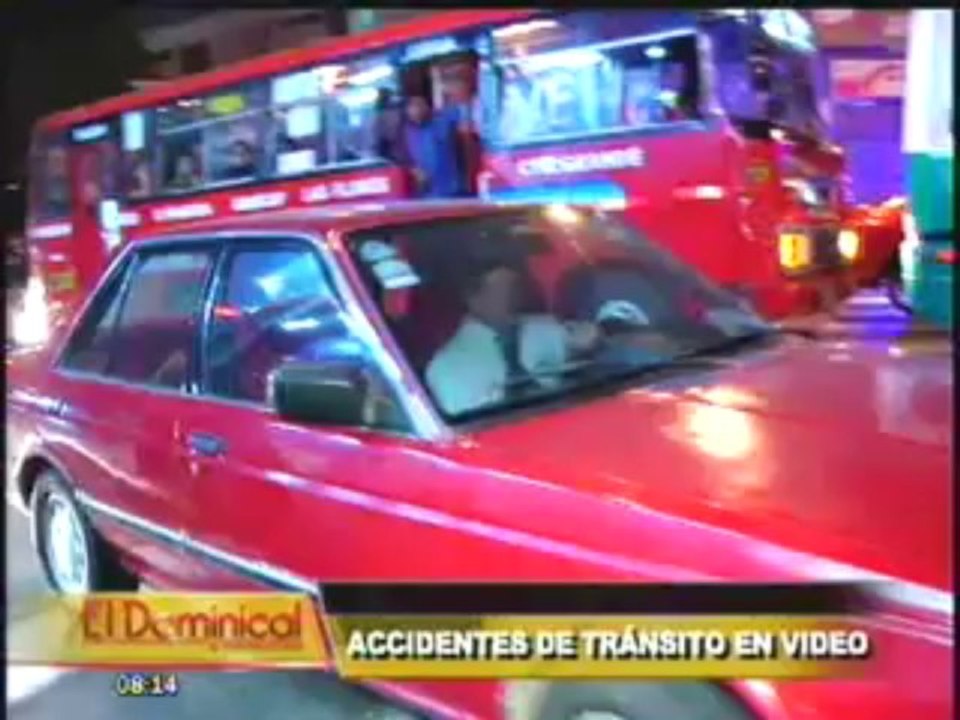 Accidentes de tránsito en video: peligro y muer...