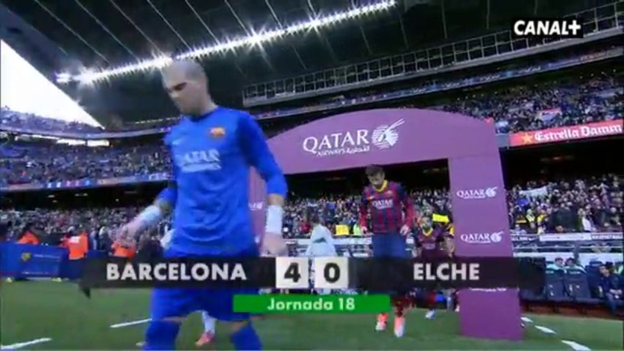 Barcelona 4 Elche 0