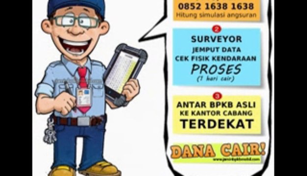 Gadai BPKB Mobil, Truk dan Motor Syarat Mudah 1 Hari Cair