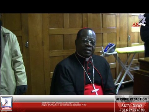 Interview exclusive du Cardinal Monsegwo avec Roger BONGOS et la télévision flamande VRT à Anvers