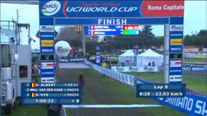 Ciclocross - Albert e Compton re di Roma, bronzo Lechner