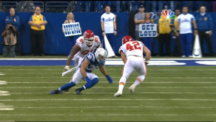 Colts safety LaRon Landry makes nice tackle