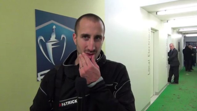 CDF 32e BOURG-PERONNAS-EAG (0-2), la réaction de Lionel Mathis 2013-2014