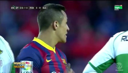 Alexis Sanchez Vs Elche [05-01-2014]