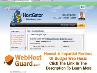 HostGator -How to change primary Domain Name! Tutorial