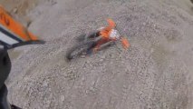GoPro HD HERO 2 Dirt Bike Fail - How Not To Do A Hill Climb!