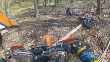 GoPro HD HERO 2 Enduro Dirt Bike Accident