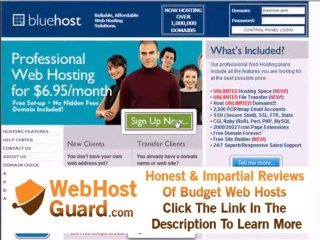 Bluehost Review Best Website Hosting