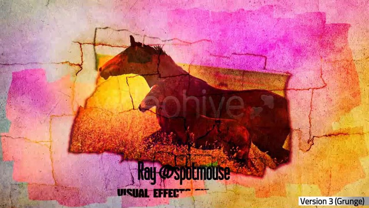 Memory Fragments Cinematic Opener - After Effects Template