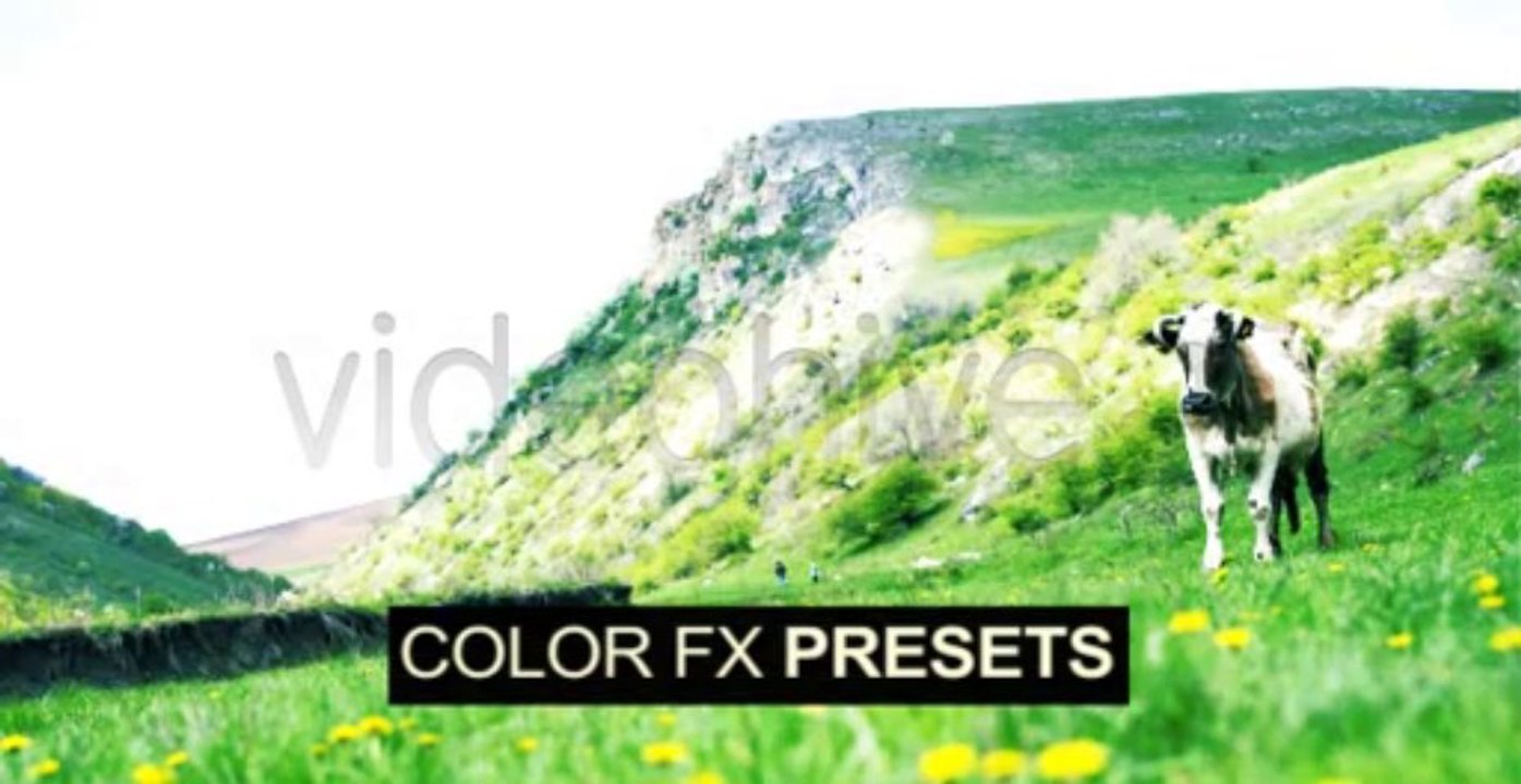 Best Color FX Preset 100-Pack - After Effects Template