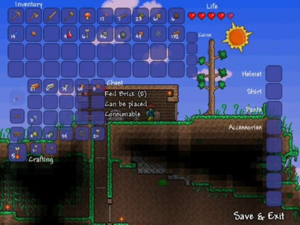 Terraria 'Let's Spiel' (Let's Play) 6: Grausamer Schleimtod