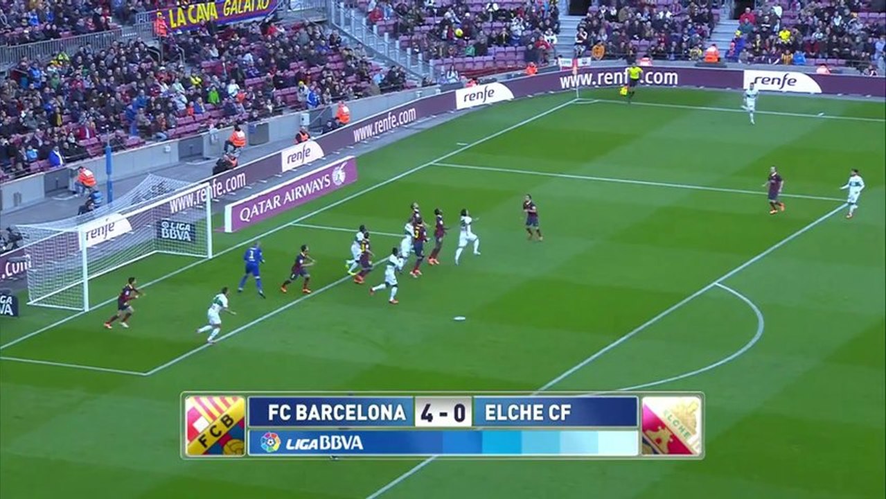 Barça 4 Elche 0