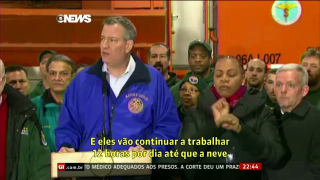 Tempestade e frio já provocam mortes nos EUA