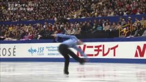 羽生結弦  全日本 2013 SPパリの散歩道（会場音）