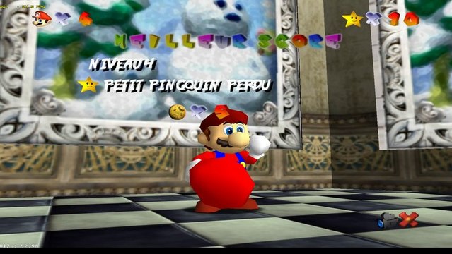 Super Mario 64 - Re-Texturé - Project64 1.7.0.50