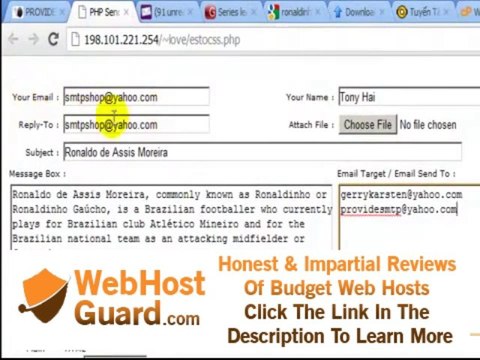 Unlimited Mailer Hosting Service - POP3, SMTP, IMAP, Webmail Tutorials ( 198.101.221.254 )