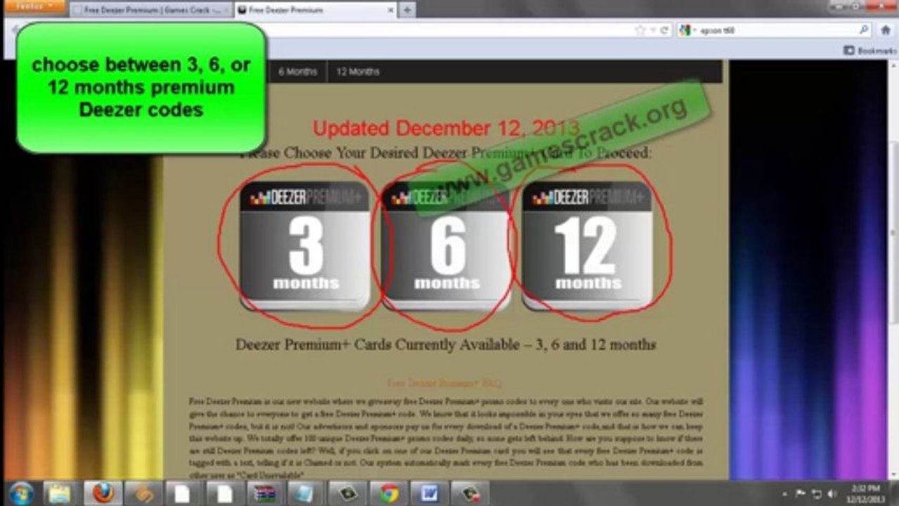 Free Deezer Premium Codes | How to GET - video Dailymotion
