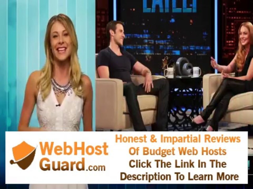 Lindsay Lohan Hosting Chelsea Lately - First Look!