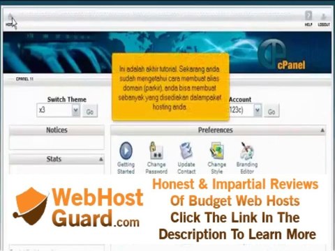 Cara Membuat Domain Parking (Parked Domains) di cPanel Hosting By riauhost.net