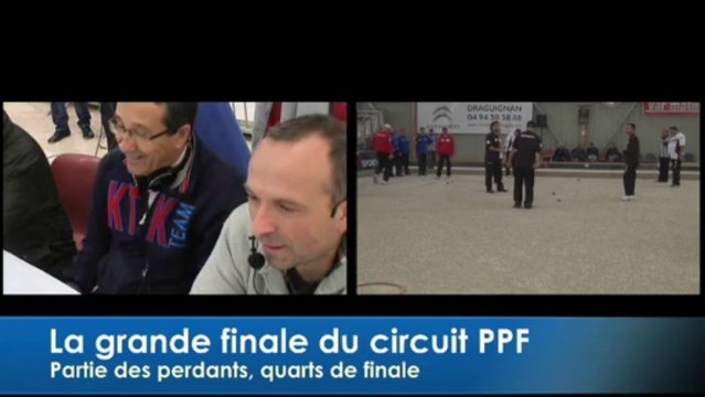 Quart du PPF à pétanque : QUINTAIS vs RADNIC