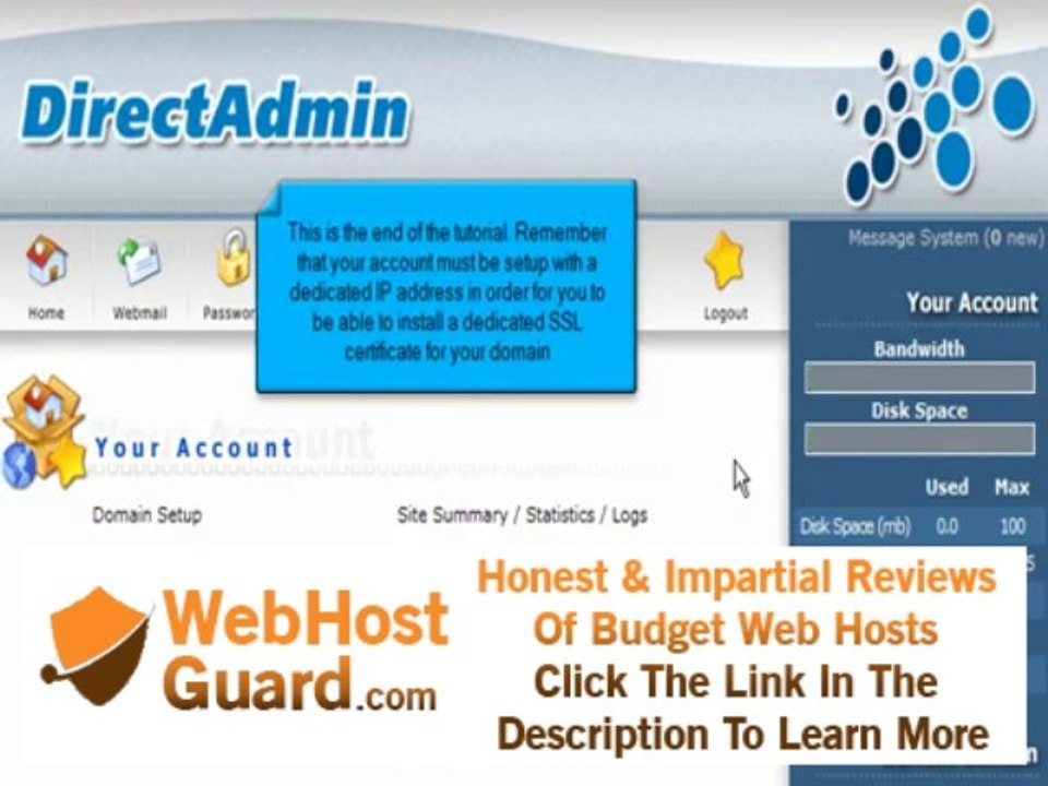 RDS Hosting - Installing a SSL Certificate