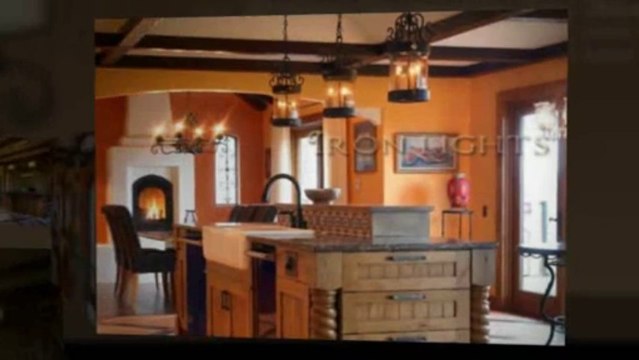 Wrought Iron Chandeliers