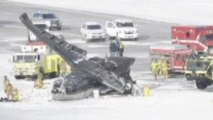 Plane explodes and crashes into runway at Colorado airport