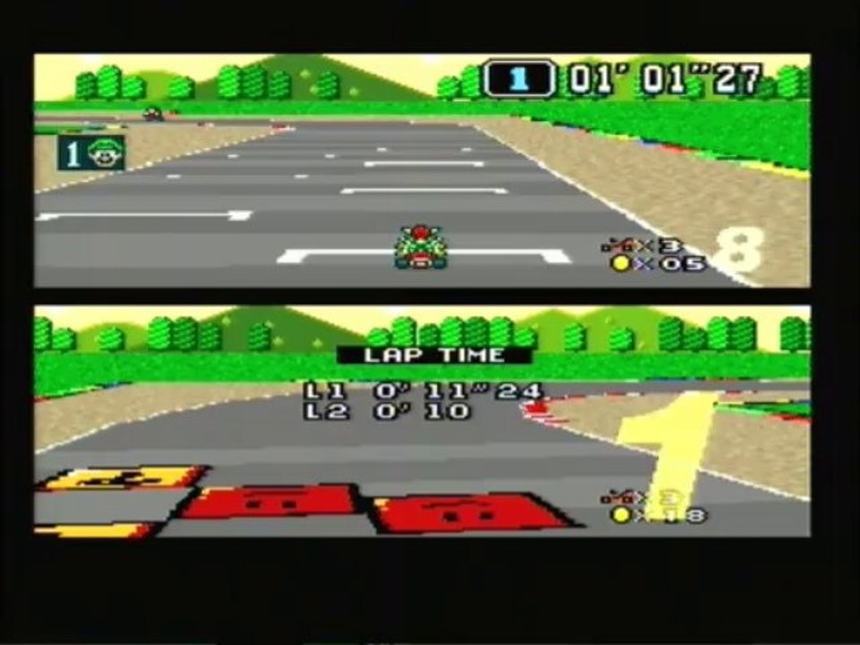 Mario Circuit 1 NBT 51"18 (Pal, with Luigi)