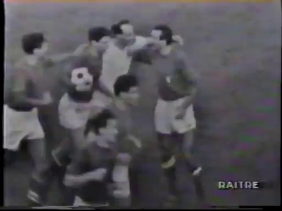 CALCIO ITALIA-SCOZIA 3-0 A NAPOLI 1965