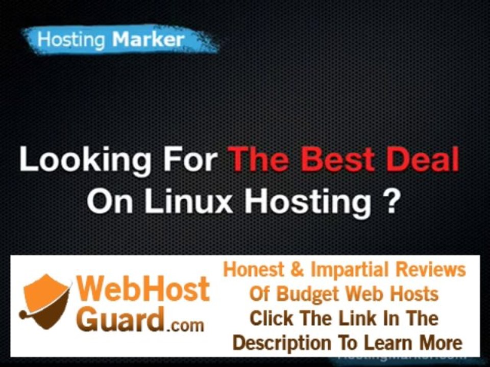 Linux Web Hosting