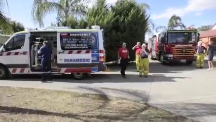 Il reste coincé nu dans le lave-linge