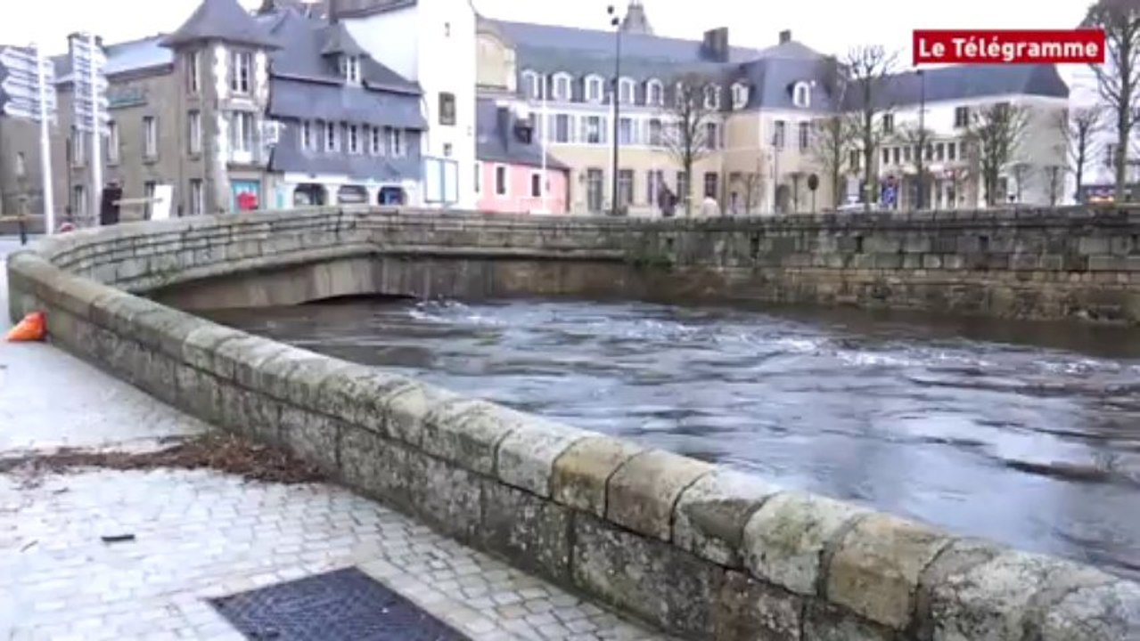 Quimperlé. Nouveaux débordements ce matin