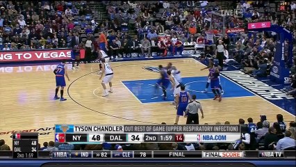 JR Smith défait les laçets de Shawn Marion