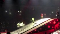 Violent Motocross FMX crash during NitroCircus Show in france!