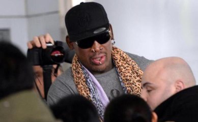 Dennis Rodman en Corée du Nord pour voir son "ami" Kim Jong-Un