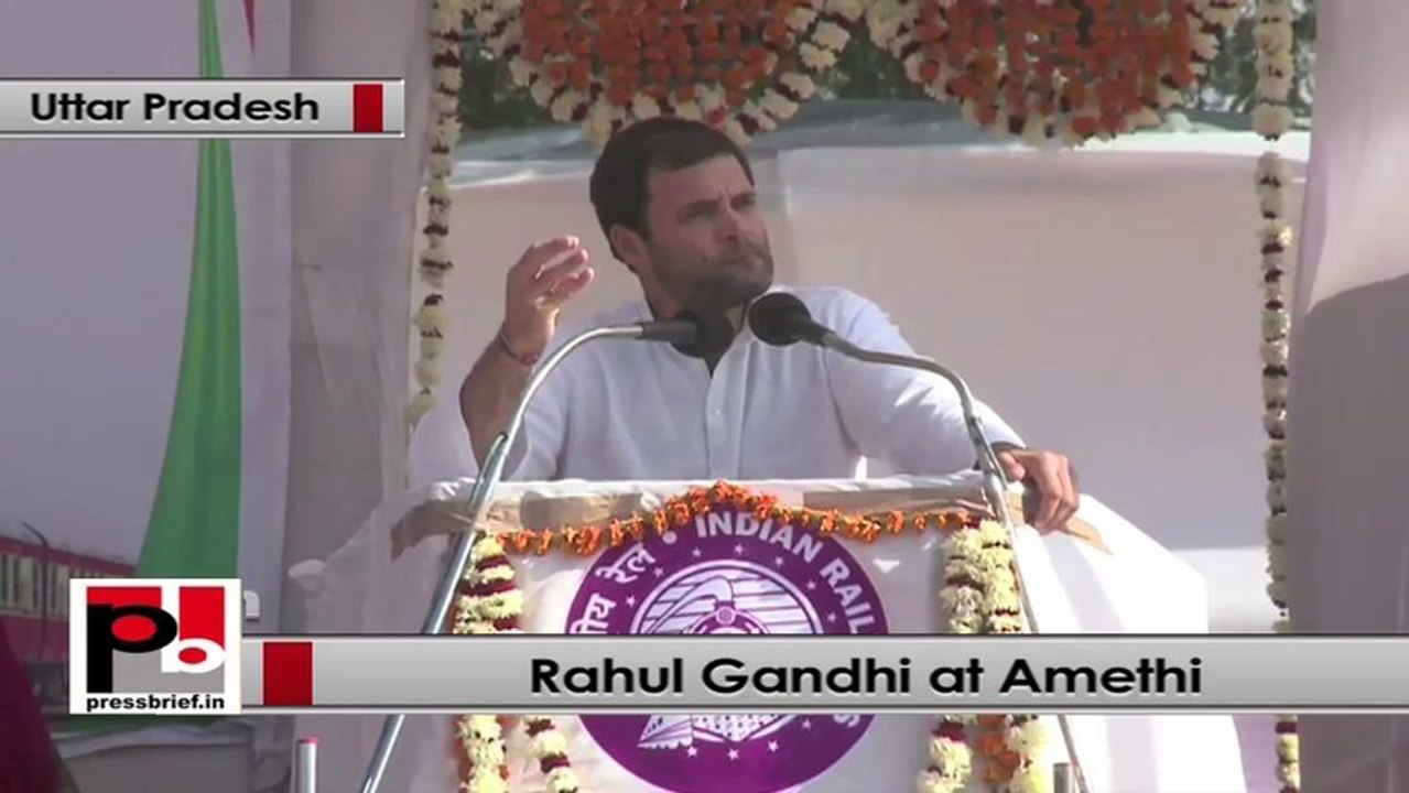 Rahul Gandhi: We want to connect Amethi with the world